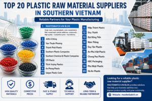 Top 20 Plastic Raw Material Suppliers in Southern Vietnam